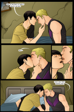 slashpalooza:PART 2 PART 1 Hi!! It took me an eternity but I finally have done another comic commission.This time is YOUNG AVENGERS’ Teddy and Billy. 