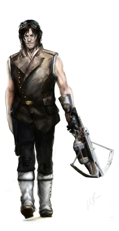 lucife56:  TWD steampunk finished! 
