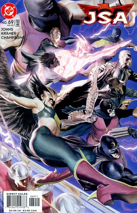 elweonilustre:  DC Tematic Covers: JSA Sinécdoque by Alex Ross.