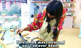 politedemon:Jameela Jamil on The Great Comic Relief Bake OffBonus: 