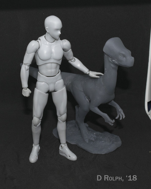 Cetaroraptor With Body-Kun For Scale :)