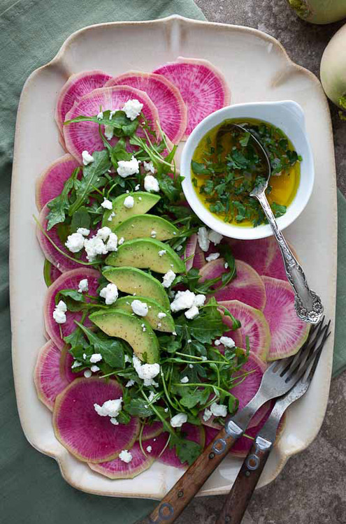 healthyfrenchtouch:  Pour vos salades, pensez à varier les couleurs ! :)