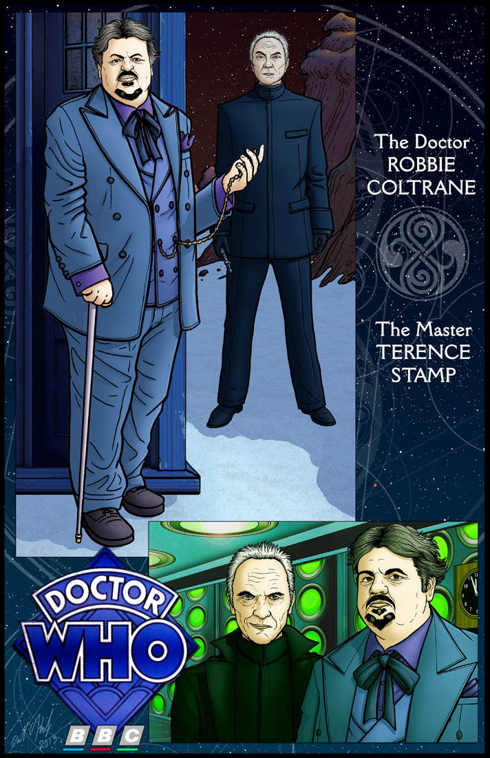 type40capsule:  Robbie Coltrane as The Doctor by Paul Hanley http://paulhanley.deviantart.com/art/Robbie-Coltrane-as-The-Doctor-388324178
