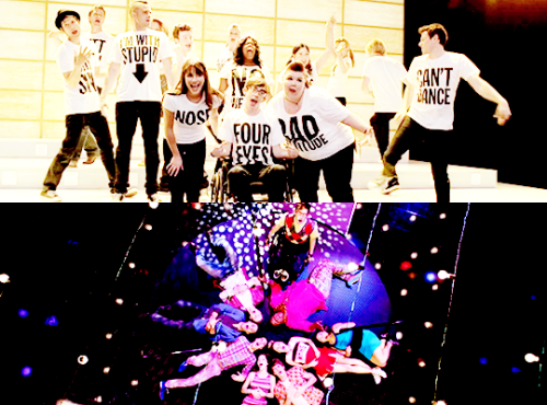 crisschelemoved: goodbye, glee » (2/2) quotesIt takes a lot of bravery to look around you, and see the world, not as it is, but as it should be. A world where the quarterback becomes best friends with the gay kid, and the girl with the big nose ends