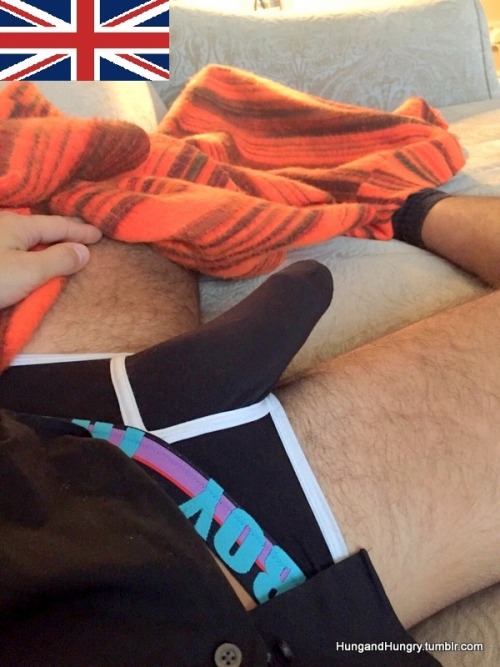 UK - huge bulge in undies