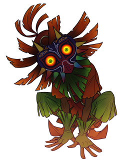 impactrueno:  majora’s mask commission!!