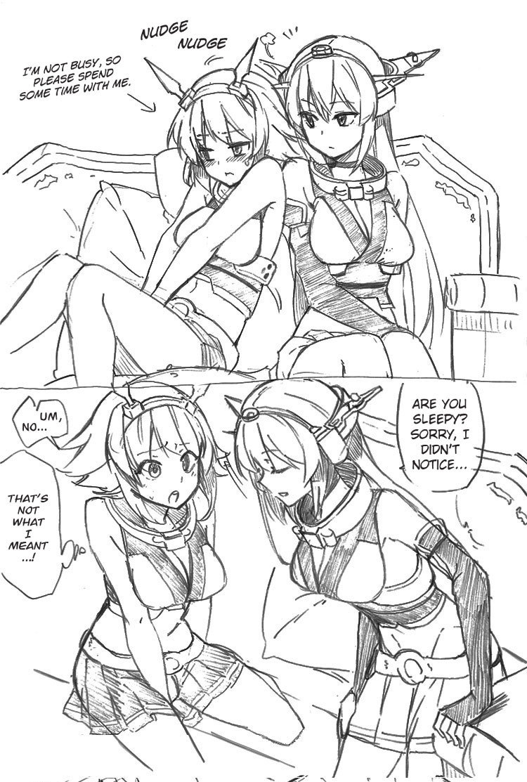 rxbd:Ladykiller Nagato Makes Mutsu Doki Doki by 綾杉つばきCN-TL/TS - RxbdQC