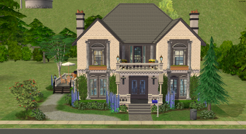 330 Audrey Avenue - the Rutherford house! This was a lot of fun to decorate, I honestly  think this 
