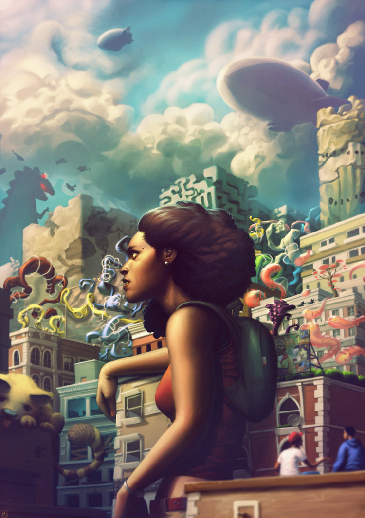 meridiandreams:  cross-connect:  Paul Davey, Jamaican Art Paul Davey aka on deviantArt
