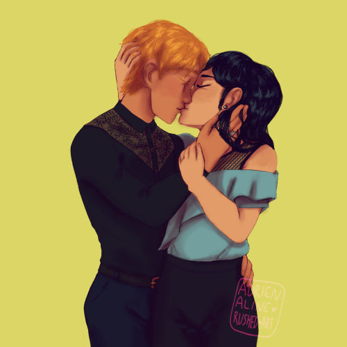 adrienaline-rushed-art:  They’re in love. Got