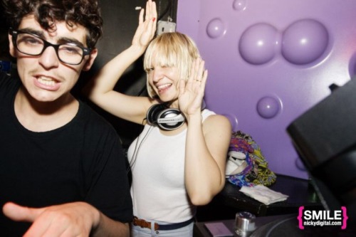 oldloves: JD Samson &amp; Sia Furler the couple dated for 3 years starting in 2008 when Sia saw 