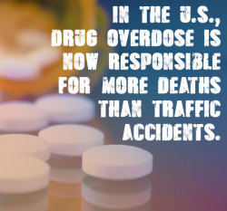 abovetheinfluence:  Kind of shocking, huh? Prescription drug abuse has driven overdose numbers way up, but every day more than 2,000 young people give it a try. Know the facts. Know the risks. 