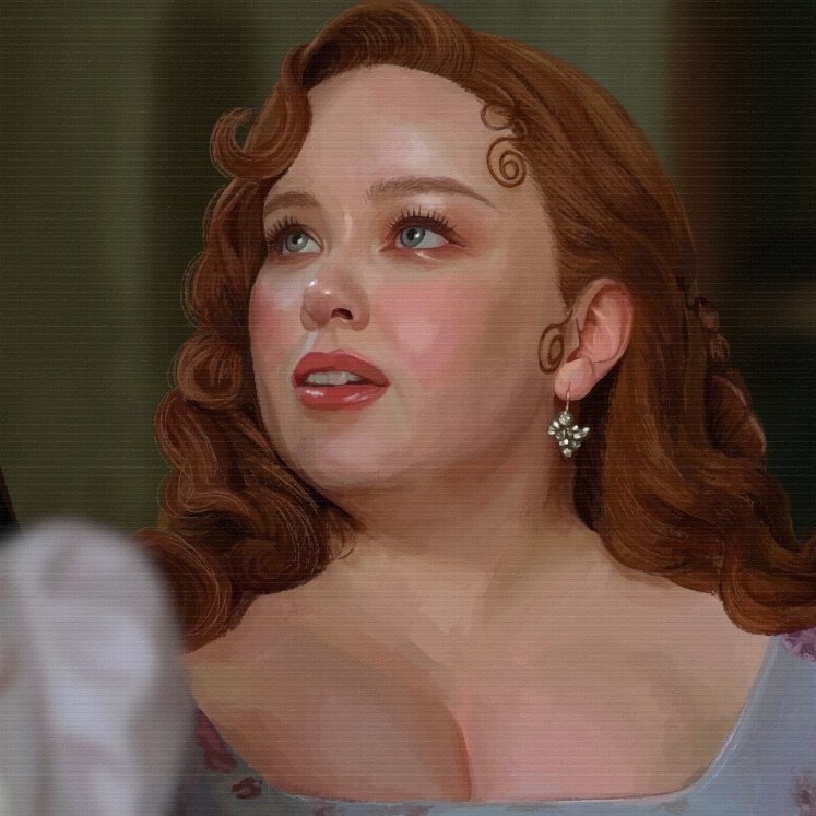 Penelope Featherington's fanart by me my portifólio: https ... - Tumblr