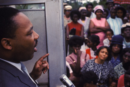 lostinurbanism: Martin Luther King, Jr. in Alabama (1966) Photograph by Bob Adelman