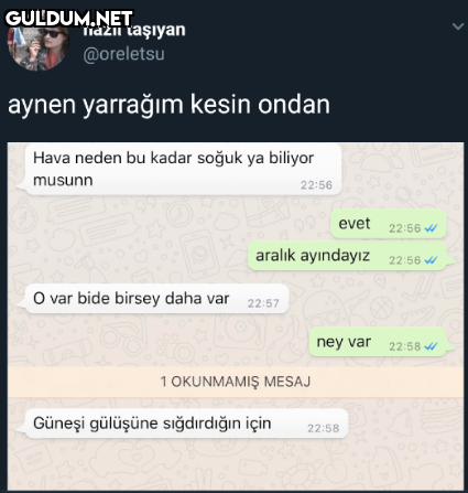 nazlı taşıyan @oreletsu...