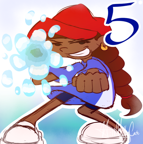 hillvalleycatgallery:Numbuh 5~ I haven’t drawn KND in years! I wish I was as cool as her lol she was