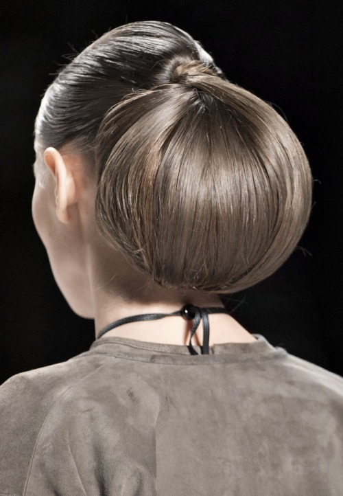 Hair at Zang Toi Fall 2015