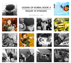  LOK BOOK 4: Trailer vs Episodes     