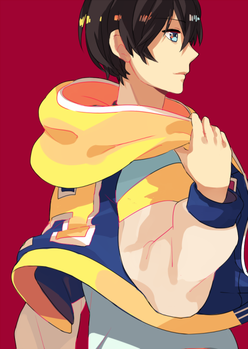 Heheh Haru is definitely my fav character from free! ^p^//