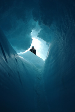 davidpaton94:  Antarctica Ice Cave By Ryan