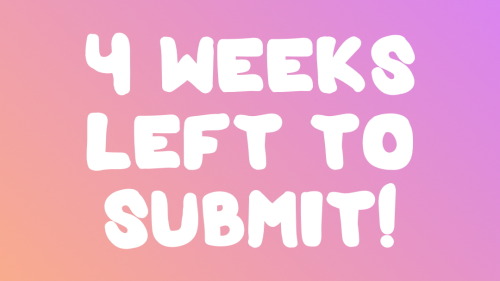 toonbeatzine: There are 4 weeks until the deadline for submissions for Toon Beat: A Queer Zine About