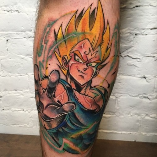 Majin Vegeta is…. over 9000?!! Thank you @maximedube1 for giving me this great opportunity to