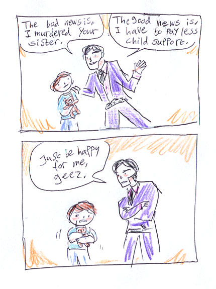 spacepegasus: Sad Michael comics.