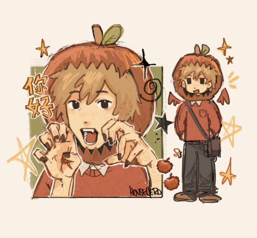 Saw A Few Apple Grians And Felt Inspired Hello