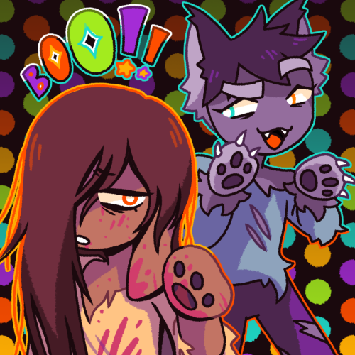 I Can't Believe It's Almost The Best Day Of The Year!! Have A Werewolf Sparky And Sadako-inspired Ginger,