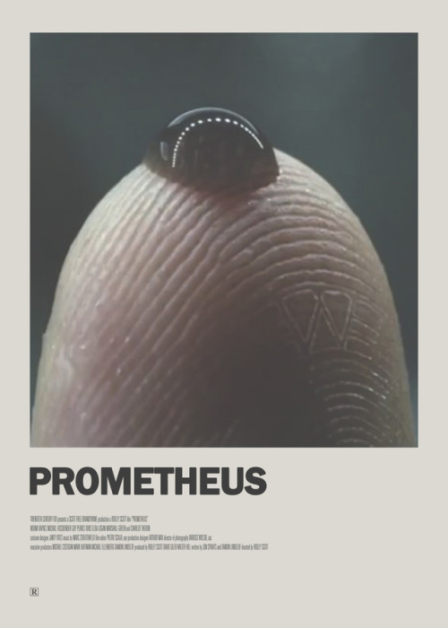 Prometheus Minimal Movie Poster