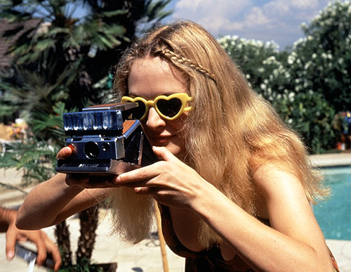 Heather Graham while filming Boogie Nights adult photos