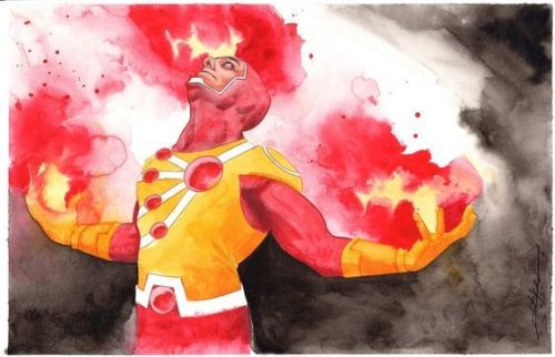 crisisofinfinitemultiverses:Firestorm by Jeff Dekal