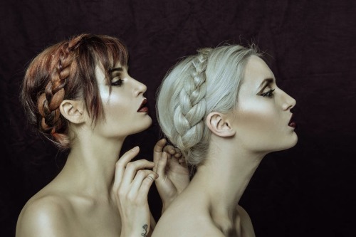 Photographer: Holly Burnham Mua: Kylie Boughter Models: Melanie Blankenship &amp; Lauren Ruth Wa