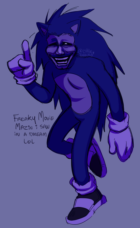 FrostVx △△△ on X: Went and redrew my old Majin Sonic fanart from before I  joined the team, tried to make him more accurate to how he looked in Sonic  CD! (old