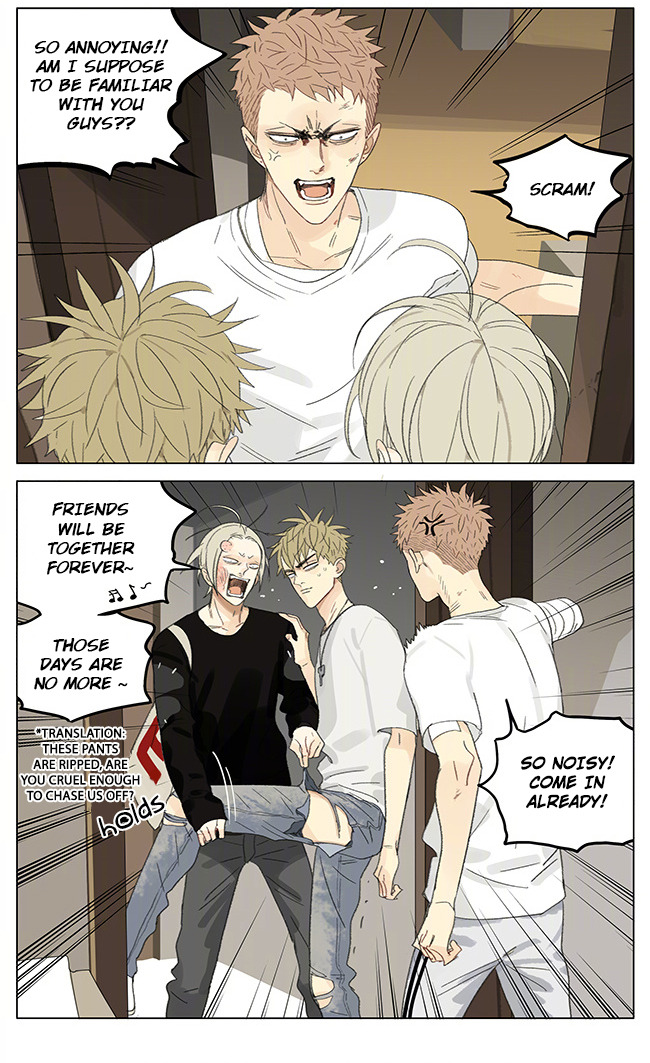 Old Xian update of [19 Days] translated by Yaoi-BLCD. Join us on the yaoi-blcd scanlation