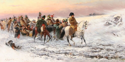 viktor-sbor:Piotr C.Stojanow (1887-1957).”Napoleon’s retreat from Moscow”