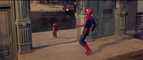 ikantenggelem:  evian Spider-Man - The Amazing Baby & me 2 Evian ads with cute little amazing baby >.< 