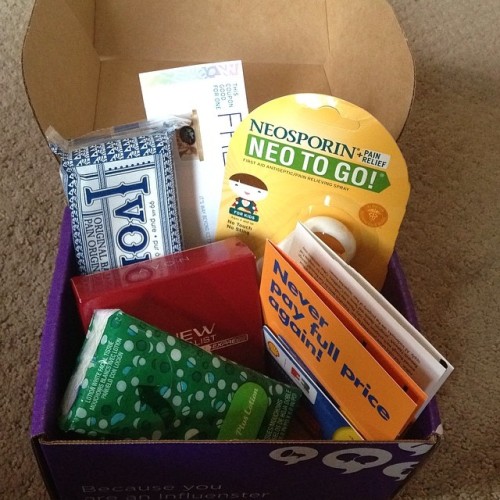 So excited about getting a #voxbox from influenster !!! I can finally start to target my blogs towar