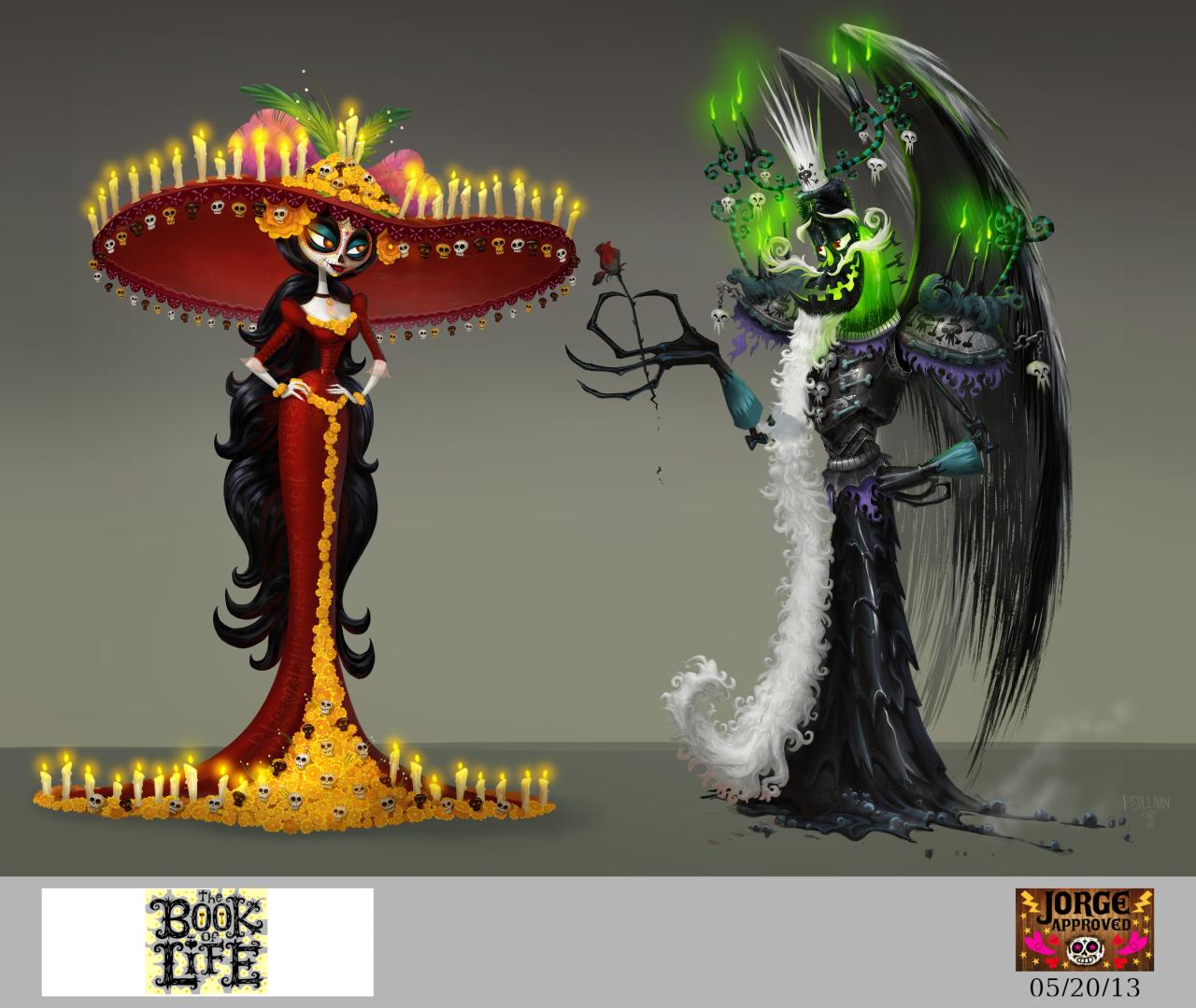 mexopolis:Lots of early Xibalba art by various artists from the film. Some are from