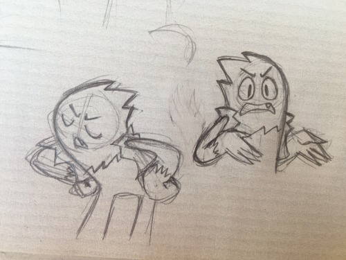 I Realise I've Been Neglecting The Bad Crowd Lately, So I Did Some Scribbles Of Bluster Earlier