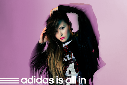 Demi Lovato modeling for Fashion Brands