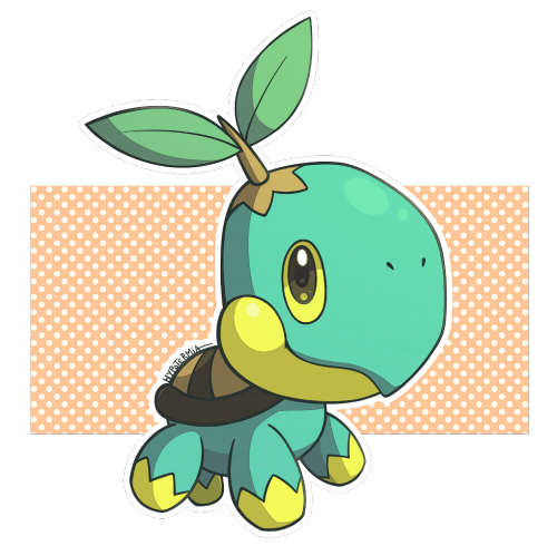 December Pokémon Challenge 2021, 2/31: Turtwigthe tiny leaf Pokémon!(wanna suggest a pokémon for me 