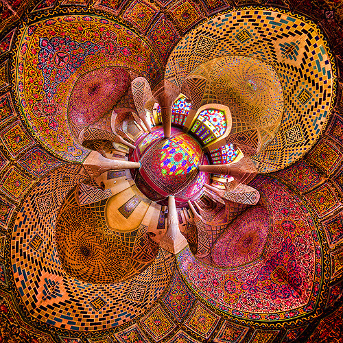 showslow:  Nasir Al-Mulk Mosque by Mohammad Reza Domiri Ganji