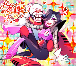 coralus:  A late birthday gift for my lovely friend, @jnwiedle~!! I hope you had the best birthday ever sweetie!! ♥♥I missed so much talking with you aaaah//// 