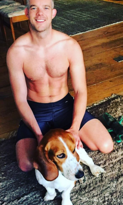 mynewplaidpants:Russell Tovey shirtless on