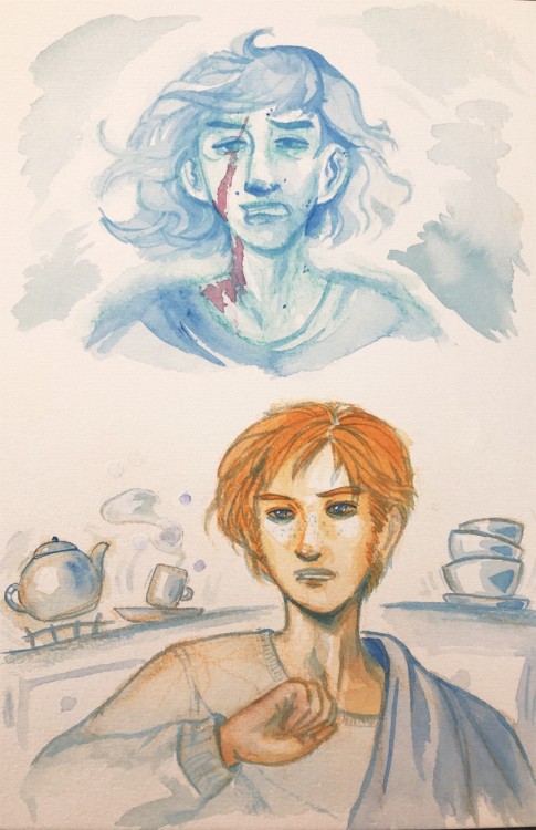 Hell Is&hellip;Ch.17. Cabin Fever“Red Panax…” Hux shook his head and stared at his tea. Did he just 