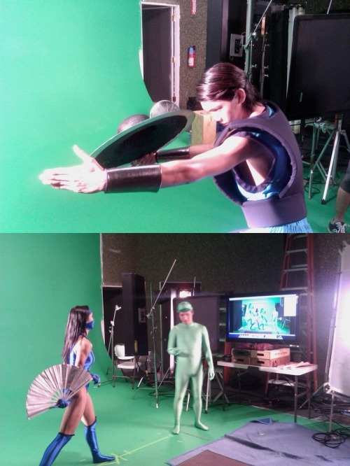 mortalkombatshrine:  Make-up artist Tanea Brooks has released a set of pictures that show actors and actresses dressed up in costume doing video capture work for the cancelled Mortal Kombat HD remake. Even though the game was cancelled, images show that
