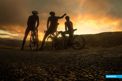 rideshimano: Chasing sunsets