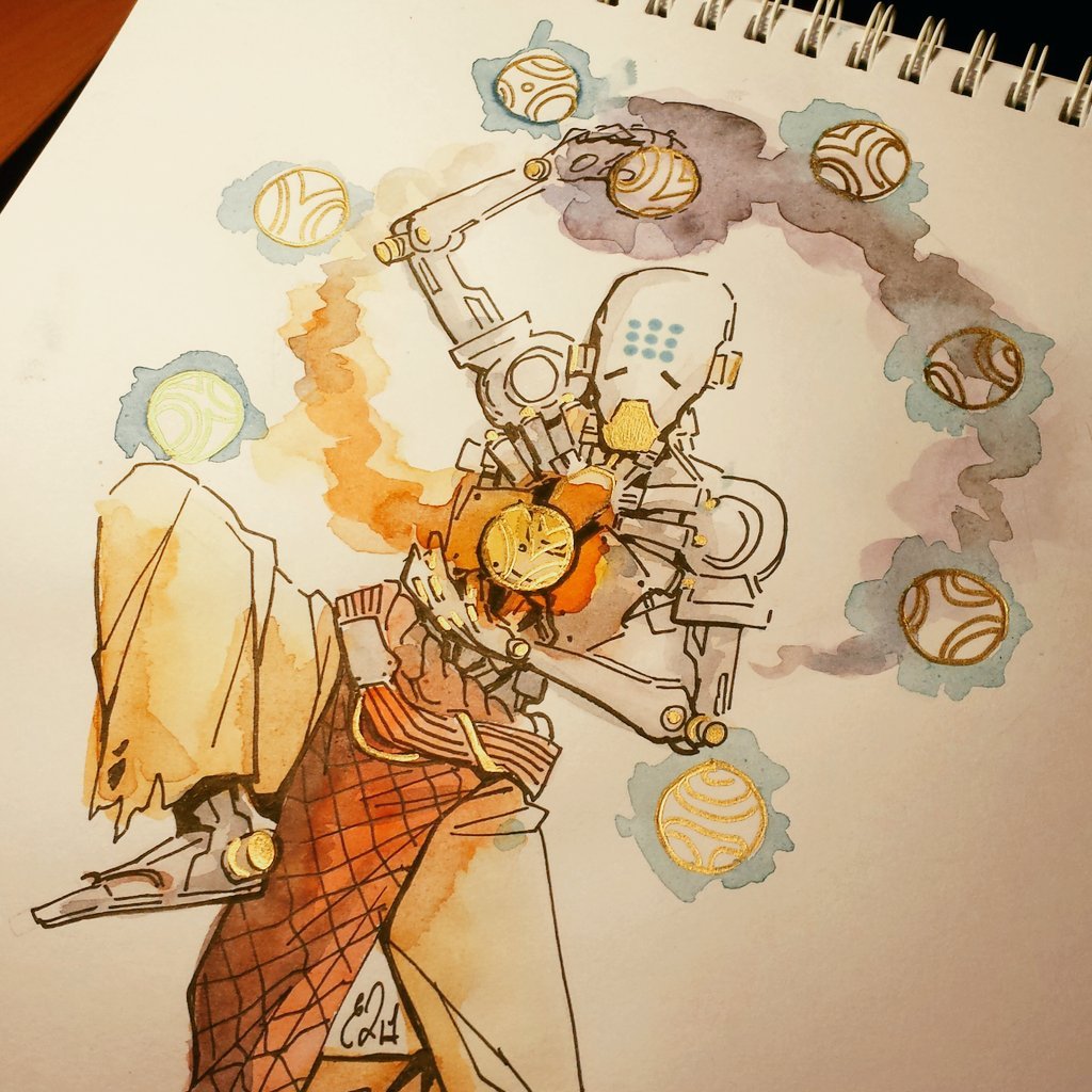 quesozombie:  inktober 2017 prompts 1 to 6, overwatch themedprompts in the captionsedit: