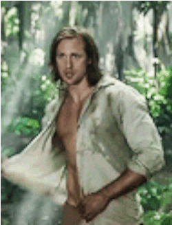 Alexander Skarsgård as Tarzan for The Legend
